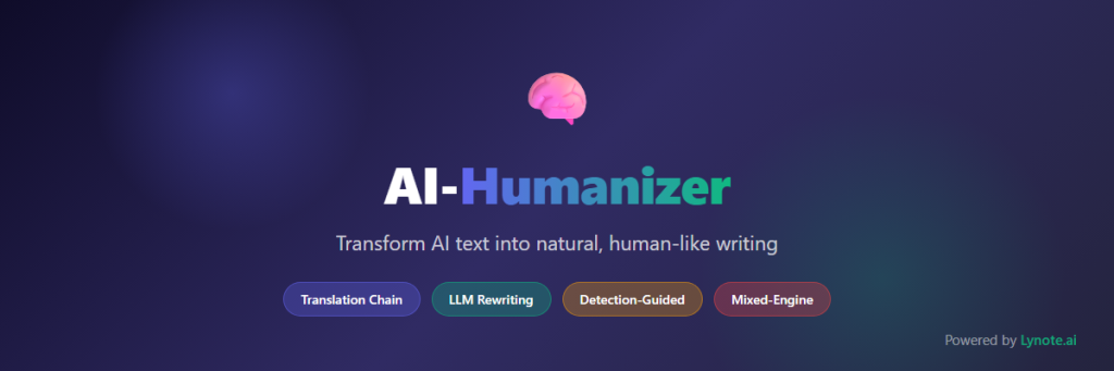 图片[1]-humanize-text：AI 文本拟人化开源工具-新觅源码库